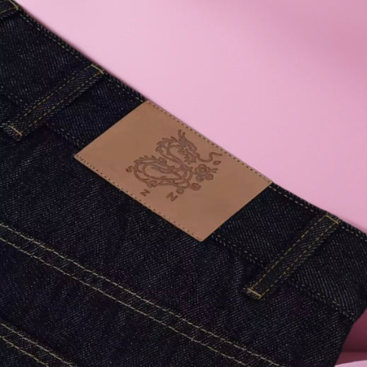 Kanji Signature Jeans – Artistic Street Fashion