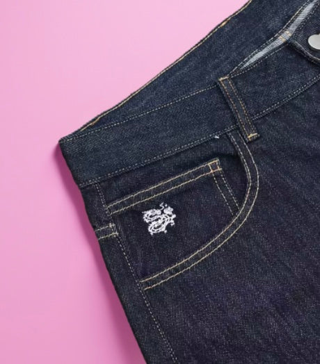 Kanji Signature Jeans – Artistic Street Fashion