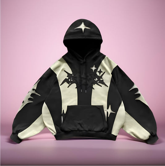 Y2K Oversized Hoodie – Retro Street Fashion